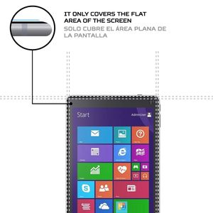 ตัวป้องกันหน้าจอแบบกันกระแทกสำหรับแท็บเล็ต Voyo WinPad A1 Mini Dual Boot ที่ได้รับการปรับปรุงการป้องกันการกระแทก - Product Image 4