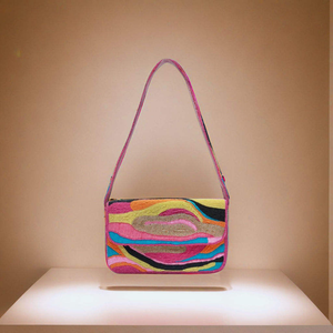 Sac bandoulière en perles fait main de luxe Fiona - Couleurs et tailles personnalisables, artisanat de broderie, design élégant et unique - Product Image 6