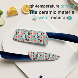 มีดเซรามิกเกรดพรีเมียมสำหรับเชฟ ด้ามพลาสติก สำหรับนักตกปลา ผู้ที่ชื่นชอบกีฬากลางแจ้ง พร้อมส่งฟรี - Product Image 4