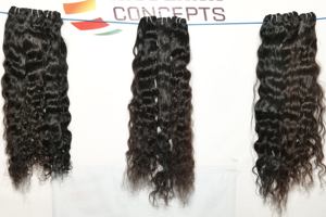 Extensiones de cabello humano alineado con India de la cutícula Virgen Remy 100%, paquetes de tejido de onda profunda sueltos naturales de proveedor de templo - Product Image 6