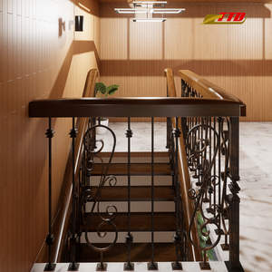 Barandillas de escalera interior y piezas de escalera metálicas fabricadas en Vietnam con 100 por ciento de origen vietnamita y calidad de exportación confiable - Product Image 4