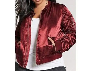 Chaquetas Bomber de Nailon Personalizadas para Mujer, Servicio OEM de Invierno, Diseño Personalizado, Talla XL, Chaqueta de Punto Teñida con Técnicas Impresas de Algodón - Product Image 5