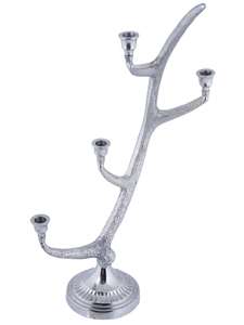 Portavelas de Metal artístico hecho a mano para interior de casa elegante Navidad ocasión especial configuración de ambiente romántico - Product Image 3