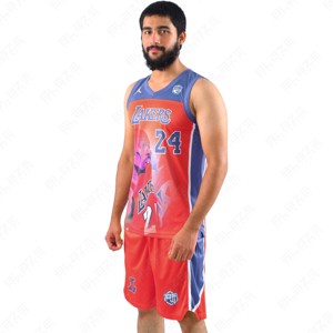 Maillot de basket-ball d'été personnalisé de haute qualité Bsci unisexe adulte maillot de basket-ball ensemble de sport Bsci uniforme de basket-ball d'été Bsci - Product Image 3