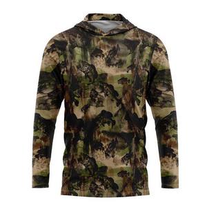 OEM Sublimation personnalisée Chemises de pêche pour hommes UPF 50 + Protection solaire Respirant Anti-UV Manches longues Séchage rapide Vêtements de pêche - Product Image 6