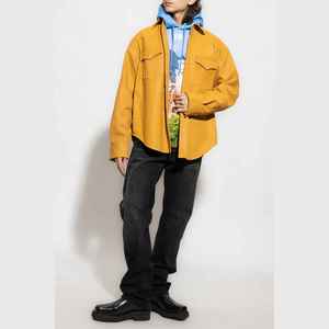 Camisa de Cuero Más Vendida Hecha en Pakistán para Hombre, Camisa de Cuero de Piel de Oveja, Camisa de Cuero Transpirable para Hombre en Existencia - Product Image 3