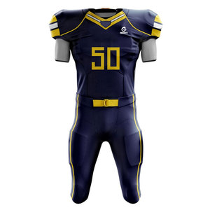 เสื้อเจอร์ซีย์ฟุตบอลแบบอเมริกันผ้า100% สั้นผ้าโพลีเอสเตอร์ระบายอากาศได้ดีแห้งเร็วขนาดพิเศษงานตามสั่งแบบมีสไตล์2026 - Product Image 2