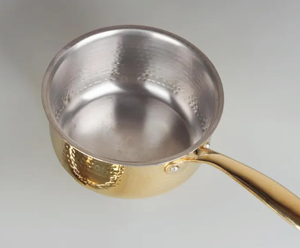 Top Quality Indian Pure Brass And Copper Cooking <b>Pots</b> And Handi For Serving And Cooking For Home And Hotels - Product Image 6