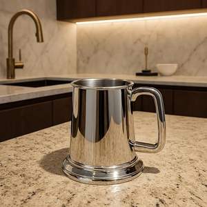 Taza para beber de doble pared de resina de acero inoxidable puro con forma de dragón tazas de cerveza Knight King Tankard Dragon Wolf Cup para el hogar y el Hotel - Product Image 2