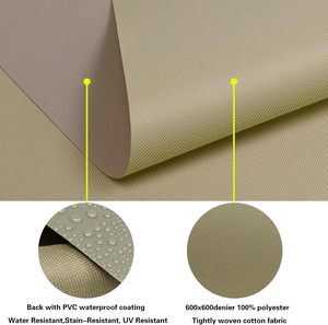 600Denier <span class=keywords><strong>Oxford</strong></span> respaldo <span class=keywords><strong>de</strong></span> PVC para exteriores interior Sun brella barco cojín tienda - Product Image 6