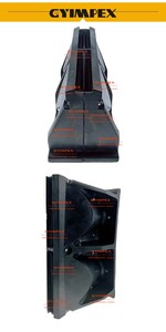 305*155*121mm <b>speaker</b> waveguide 1 inch throat <b>speaker</b> horn <b>Audio</b> Line Array Horn for PRO <b>Audio</b> <b>Speaker</b> System - Product Image 2