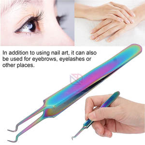 Best Selling High Quality JIMED SURGICAL <b>Eyelash</b> Tweezers | Comfortable Stainless Steel for Precision Makeup <b>Eyelash</b> Extensions - Product Image 2
