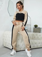 Sialwings 2025 Conjuntos Deportivos de Dos Piezas para Mujer, Invierno, Color Sólido, Casual, Transpirable, de Secado Rápido, Venta al Por Mayor, Alta Calidad