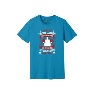 เสื้อยืดผ้าฝ้าย100% พิมพ์ลายพระพุทธรูปแบบลำลองมี12สีให้เลือก160-180 - Product Image 5