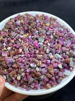 Rubis brut naturel d'Afghanistan, non traité, rouge profond, cristal brut, pierre précieuse en vrac, pour la fabrication de bijoux, collection de guérison, effet étoilé, lueur