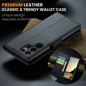 Étui portefeuille bloquant RFID pour Tecno Camon 40 Pro Pova <span class=keywords><strong>7</strong></span> porte-carte Ultra fermoir magnétique en cuir étui à rabat Etui pochettes - Product Image 3