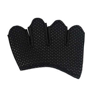 Augmenter la force de préhension antidérapant Logo personnalisé Protection de la paume Gants d'haltérophilie Gants de gymnastique sans doigts de qualité supérieure - Product Image 4