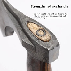 Hacha de carpintero forjada de suministro del fabricante, hacha industrial para exteriores tipo avión para cortar madera, abrir huesos y uso en montaña - Product Image 2