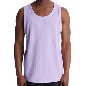 เสื้อกล้ามสไตล์สตรีทแวร์ ผ้าริบ ยืดได้สี่ทิศทาง สีสันตามสั่ง ขายดี ขายส่ง สไตล์วินเทจ เนื้อผ้าเจอร์ซีย์ใส่สบาย - Product Image 1