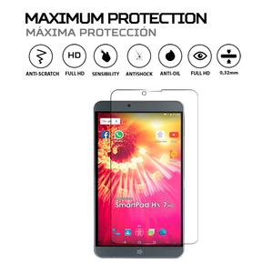 ANTISHOCK Screen Protector for Mediacom SmartPad Hx <b>7</b> HD <b>Tablet</b> High-Density HD Shielding - Product Image 2