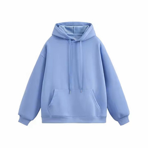 เสื้อฮู้ดโลโก้สำหรับผู้ชายผ้าคอตตอนเนื้อหนาไม่มีลายออกแบบได้ตามต้องการน้ำหนักตัวใหญ่พิเศษ100% ออกแบบได้ตามต้องการ - Product Image 1