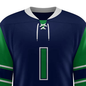 Maillot de hockey sur glace de haute qualité avec étiquette personnalisée à la mode, bonne vente, vêtements de hockey sur glace exigés par le client à prix compétitif - Product Image 6