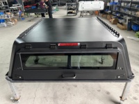 MJXF Hard-top de camion noir mat robuste, installation sans perçage pour Colorado Sierra Ram Chevrolet Silverado