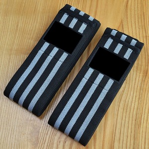 Enveloppes de genou avec sangle pour hommes et femmes, pour Squats, haltérophilie, Gym, genouillères - Product Image 6