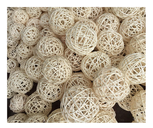 Bola de ratán de alta calidad para difusores de caña y muebles de bola de ratán al por mayor de Vietnam, color natural, listos para exportar a granel - Product Image 3