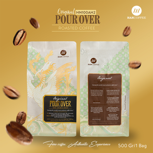 HANCOFFEE SPECIAL HOT SELLING 100% ARABICA ROASTED WHOLE BEANS COFFEE - ORIGINAL POUR OVER - OEM/ ODM (Private Label) - Product Image 3