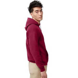 100% algodón hombres personalizados de manga larga pulóver sudaderas con capucha diseño bordado invierno térmico básico sudaderas Color personalizado - Product Image 4