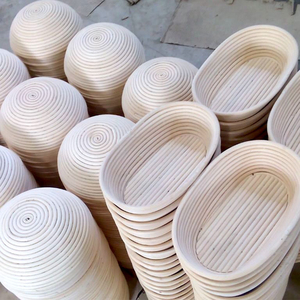 Panier d'épreuvage de pain de 9 pouces de forme personnalisée au meilleur prix ensemble de paniers d'épreuvage de levain avec kit d'épreuvage ovale de cuisson de serviettes - Product Image 6