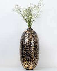 Florero de Metal de mesa hecho a mano para decoración del hogar de calidad superior clásico moderno elegante florero de Metal de mesa de aluminio de hierro de vidrio - Product Image 4