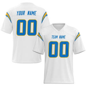 Pro Fit Custom American Football Jersey Spandex Algodón Suministro de fábrica OEM Diseño personalizado Precio de envío global MOQ 50 - Product Image 3