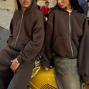 Respirant 100% coton survêtements pour hommes 2 pièces tenues athlétiques décontractées survêtements pour hommes vêtements homme ensembles - Product Image 2