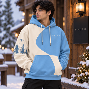 เสื้อฮู้ดวินเทจยูนิเซ็กส์ลำลอง แขนยาว ปักลาย ระบายอากาศได้ดี สำหรับฤดูหนาว พิมพ์ลายสตรีทเรโทร ผ้าฝ้ายฟลีซ 100% ซักน้ำได้ - Product Image 1