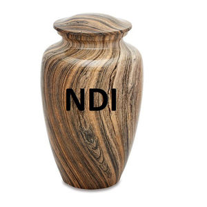 Urnas de cremación de madera de estilo real europeo, urnas de recuerdo conmemorativas de acabado impreso esmaltado para cenizas, urnas de cremación conmemorativas - Product Image 1
