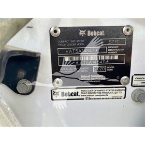 2020สำหรับ bobcatt S770รถตักดินขนาดเล็กที่ใช้กับส่วนประกอบหลักของเครื่องยนต์ Kubota รวมถึงปั๊มเกียร์แบริ่งมอเตอร์ - Product Image 3