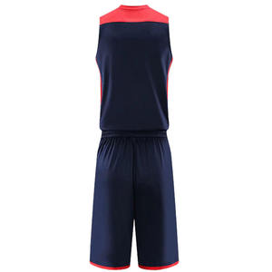 2025 gran oferta conjunto de uniforme de baloncesto de fábrica buen cómodo de talla grande sin mangas para hombres conjunto de uniforme de baloncesto - Product Image 6
