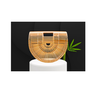 กระเป๋าหูไม้ไผ่จัดส่งที่รวดเร็วพร้อมที่จับสําหรับผู้หญิงหัตถกรรมขนาดที่กําหนดเองผู้ผลิตเวียดนาม - Product Image 6