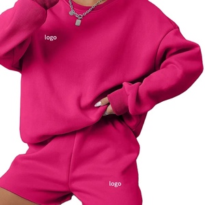 Pull-over classique pour femme en polyester épais bleu marine, décontracté, hiver, manches longues, coupe ample, pour rester au chaud par temps froid - Product Image 3