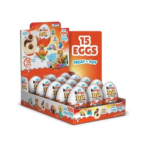 Huevos de chocolate Kinder Joy / Kinder Sorpresa con juguete en venta. Nuevo stock. Golosina de chocolate con juguete sorpresa PARA NIÑOS. - Product Image 3