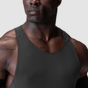 Camiseta de tirantes de alto rendimiento para hombre, ideal para correr, gimnasio y fitness al aire libre con tela transpirable hecha por RAM Industry - Product Image 3