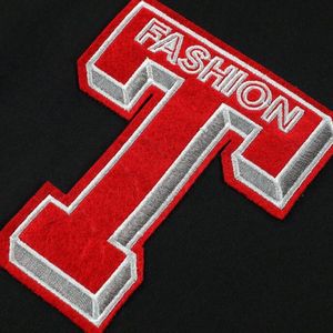 Streetwear à broderie en chenille avec écusson à manches longues coloré et personnalisé OEM Veste universitaire élégante et décontractée Letterman pour jeunes hommes - Product Image 3