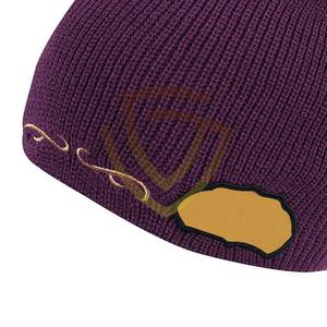 Gorro de Invierno Personalizado de Jacquard, Gorro de Lana Bordado a Mano para Uso en Exteriores, Gorro de Algodón - Product Image 6
