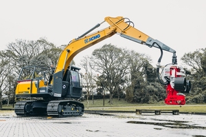 Excavatrice forestière XE180F 18,1T 93kW, pelle hydraulique sur chenilles pour le défrichement, la manutention des arbres et la préparation des chantiers - Product Image 6