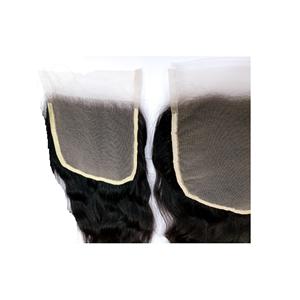 Meilleure vente Extensions de cheveux humains vierges indiens naturels de qualité Remy Double trame fermeture en dentelle Exportation directe de style vague la plus douce - Product Image 1