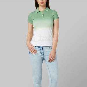 Camisas sublimadas impresas personalizadas para mujer, camisas sublimadas suaves de algodón para mujer para uso diario - Product Image 6