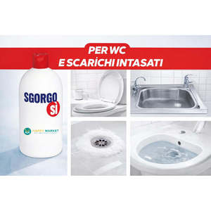 HM Professional 2x1L Drain Cleaner Powerful Liquid for Toilet and Pipeline Dissolves Hair and Grease <b>Clogs</b> - Product Image 3