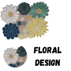 Alfombrillas de diseño floral bordadas a mano con cuentas hechas a mano, almohadillas para mesas de comedor, boda, Navidad, reuniones familiares, decoraciones para fiestas - Product Image 2